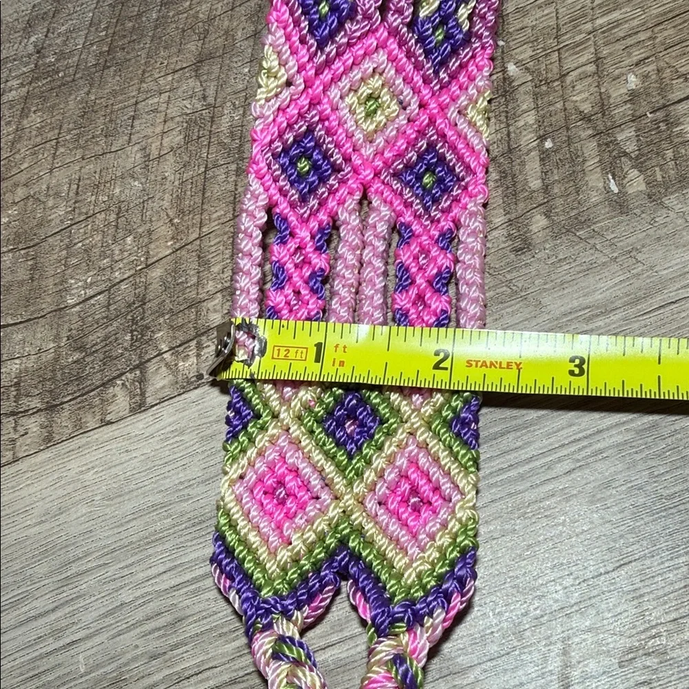 Handmade Handwoven Mexico Boho Belt
